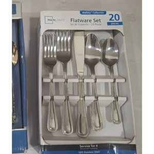 Mainstay 20 Piece Flatware Set